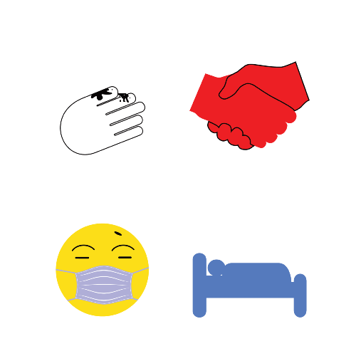 STOP CORONA WITH 4 STEPS